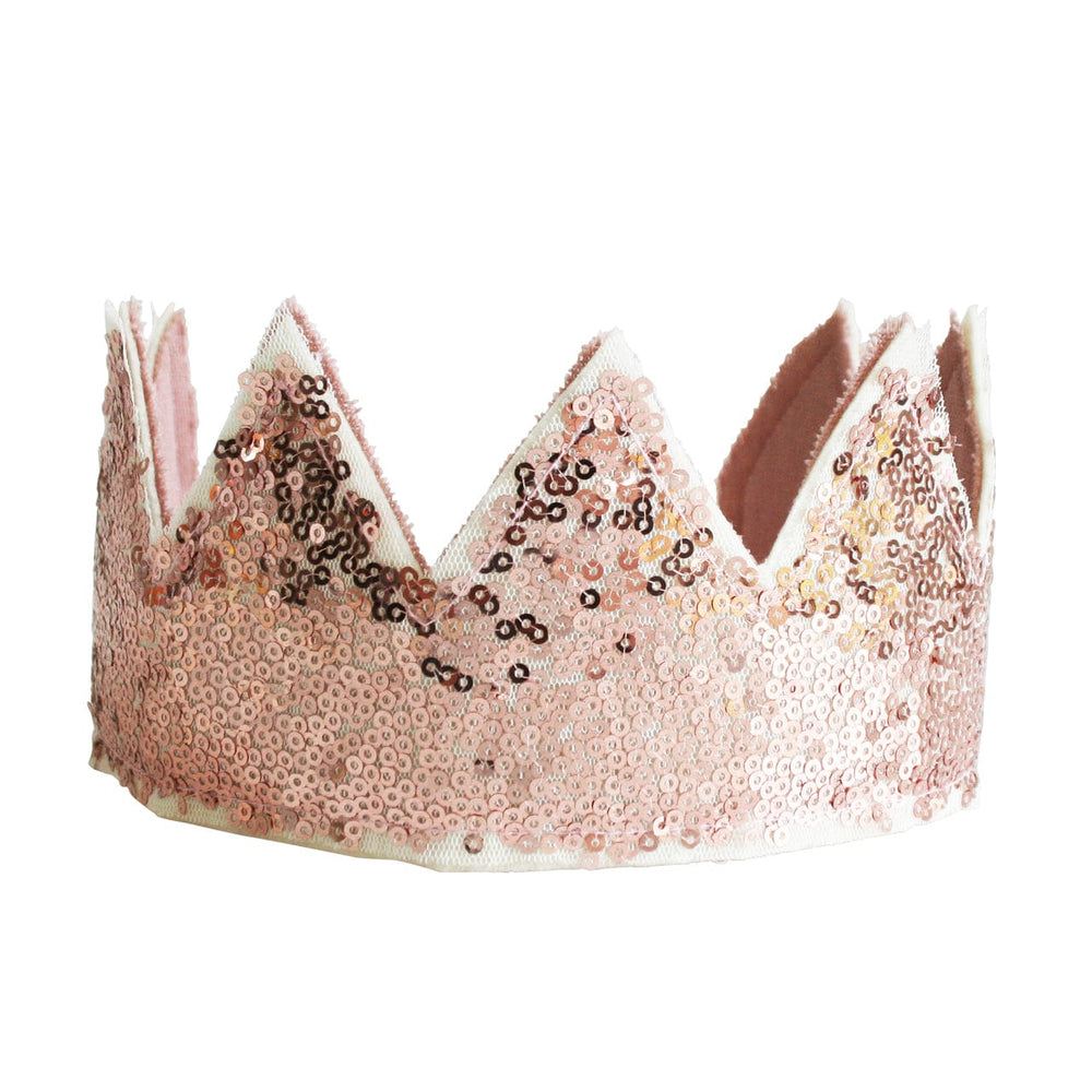 Alimrose Sequin Crown Rose Gold