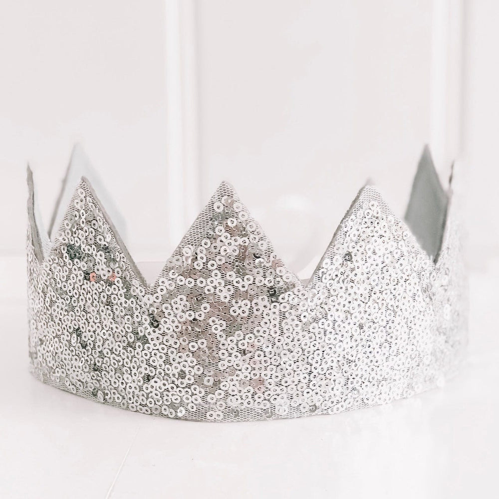Alimrose Sequin Crown Silver