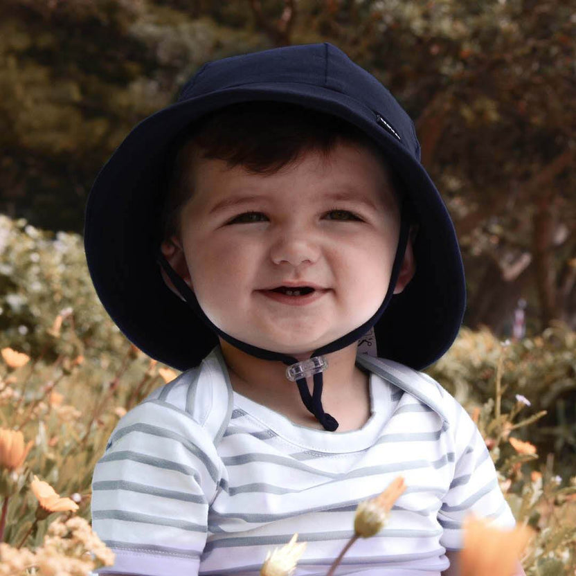 Buy Bedhead Baby Bucket Hat Navy | HipKids Online