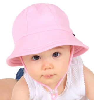 Bedhead Girls Baby Bucket Hat - Blush Pink Small