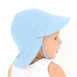 Bedhead Legionnaire Hat with Strap - Baby Blue