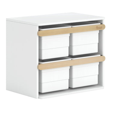 Boori Tidy Toy Cabinet White/Natural