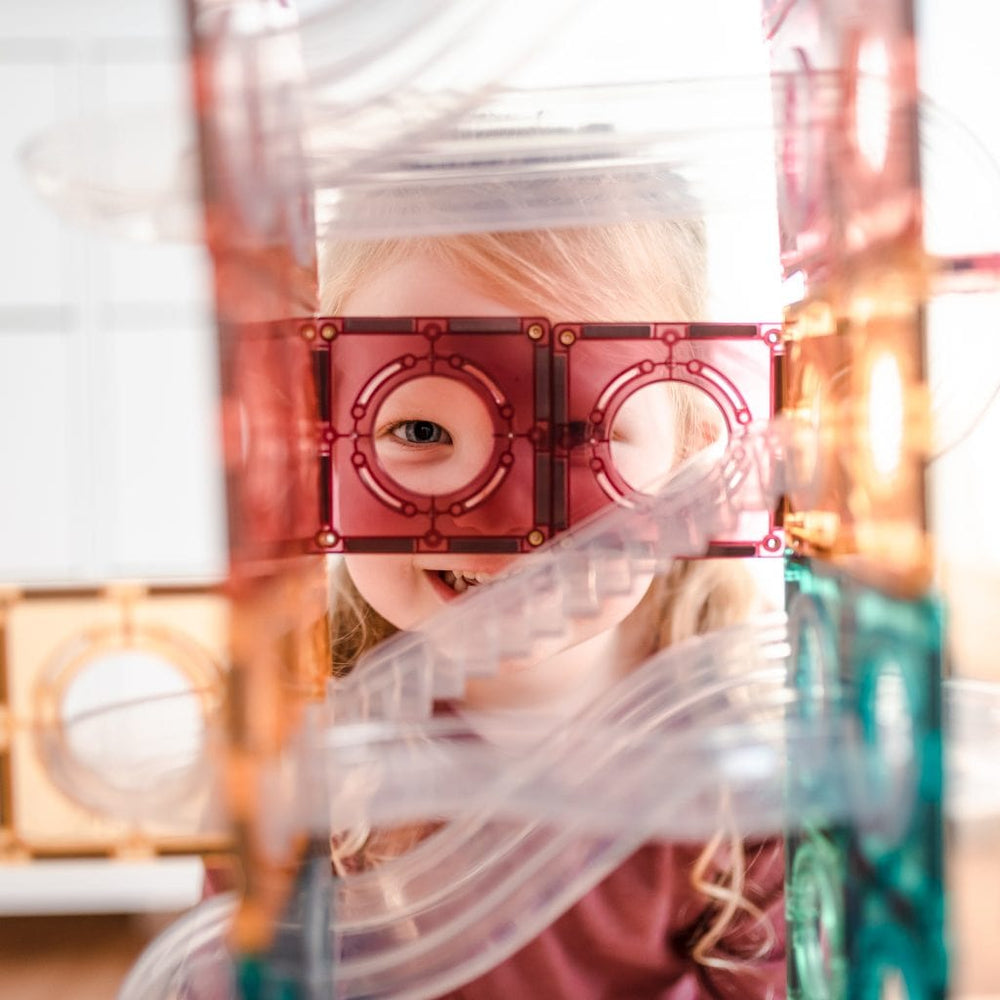 Connetix Pastel Ball Run Pack 106 Piece