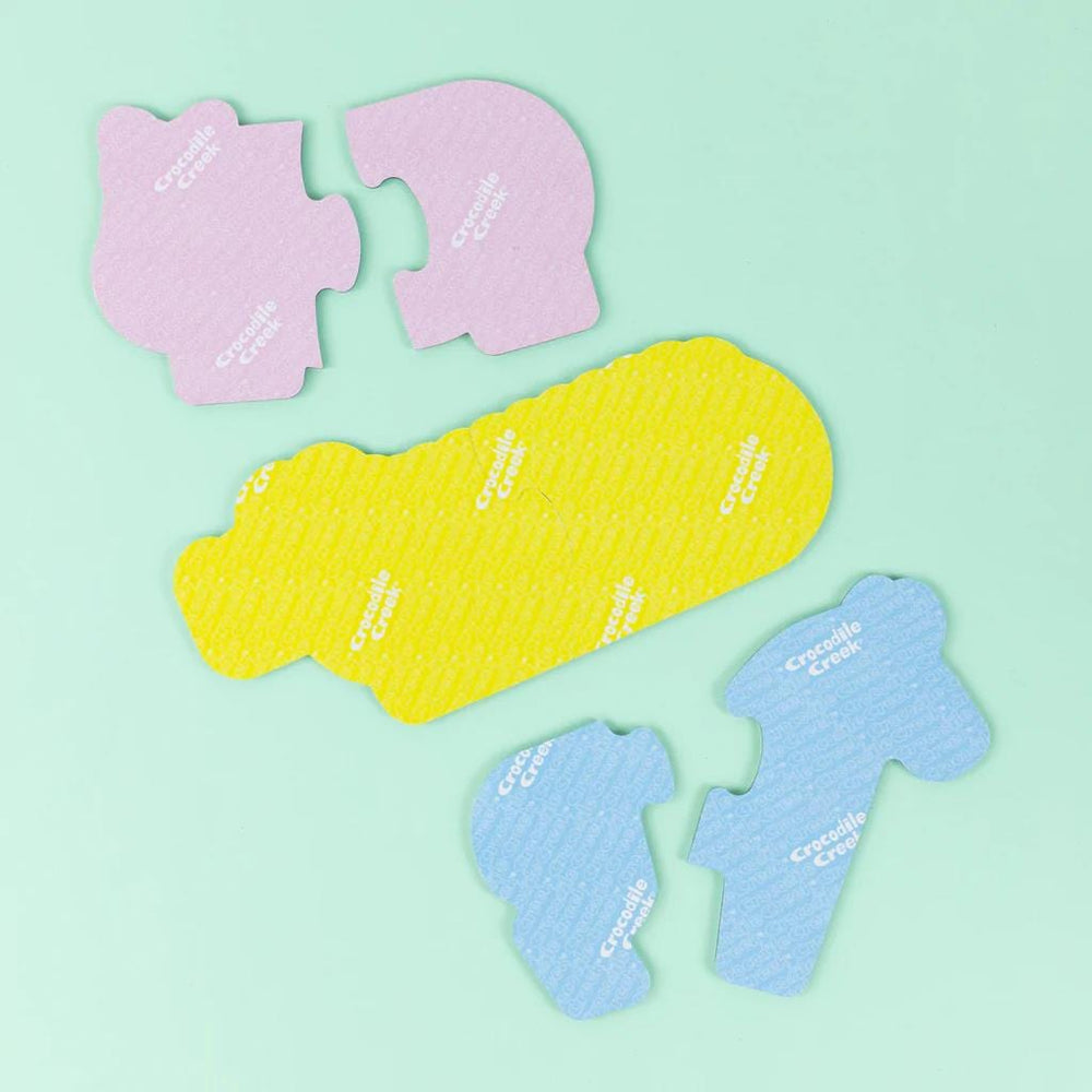 Crocodile Creek Let's Begin Puzzle 2 pc - Jungle