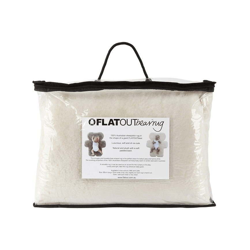 FlatOut Bear Rugs Milk