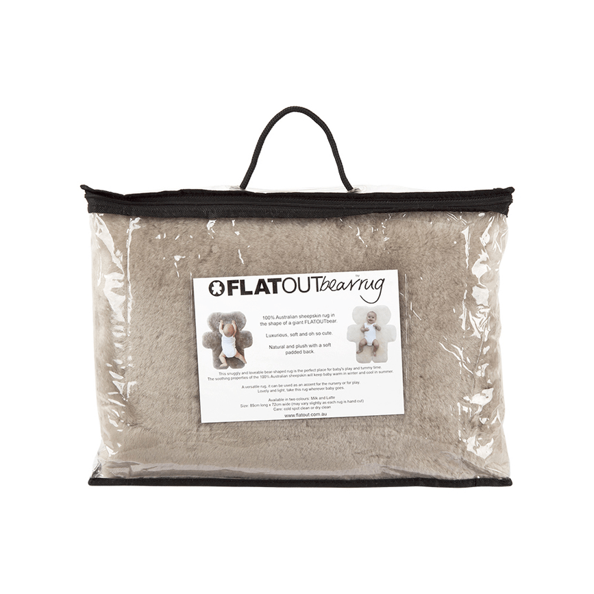 FlatOut Bear Rugs Latte
