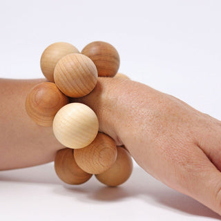 Grimm's Wooden beads grasper Natural
