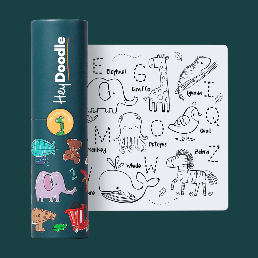 HeyDoodle Reusable Silicone MiniMat Into the Wild