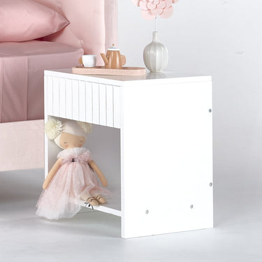 ASHBY Bedside Table with detailed Drawer