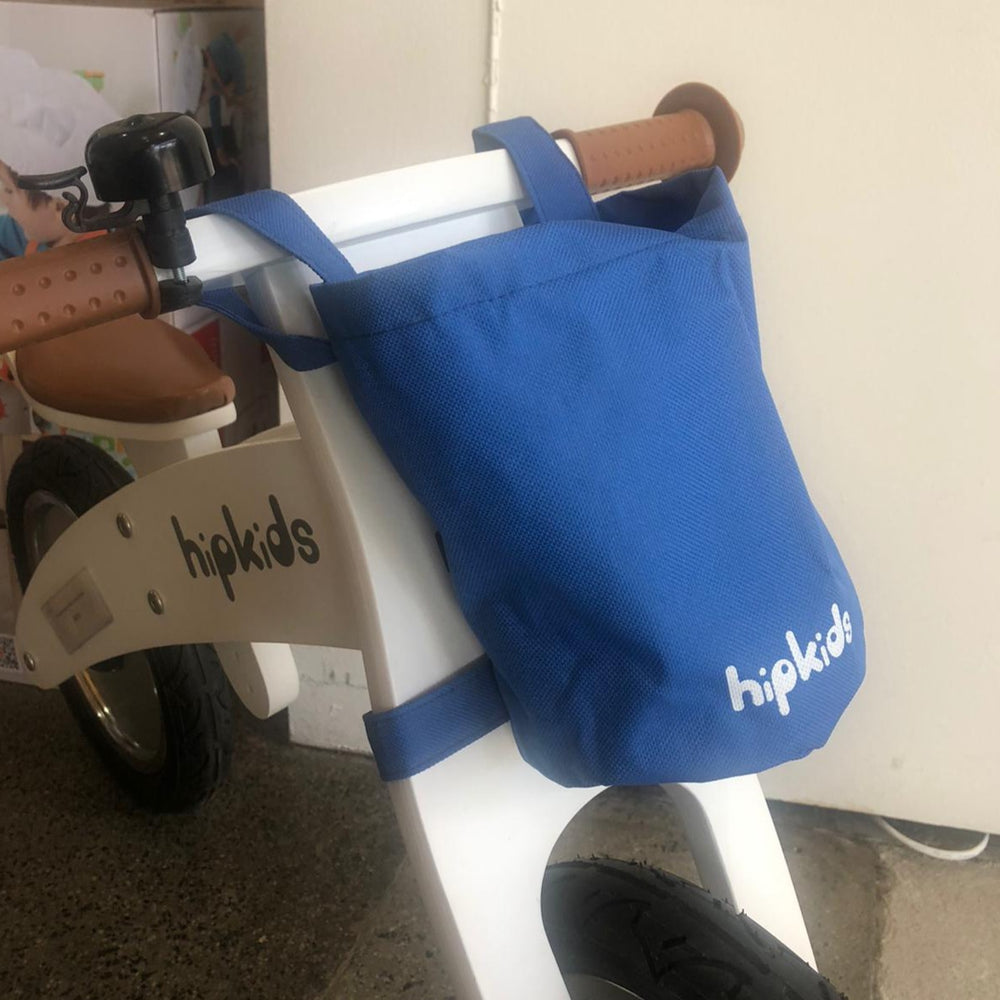 Canvas Basket for 12" Balance Bike Cobalt Blue
