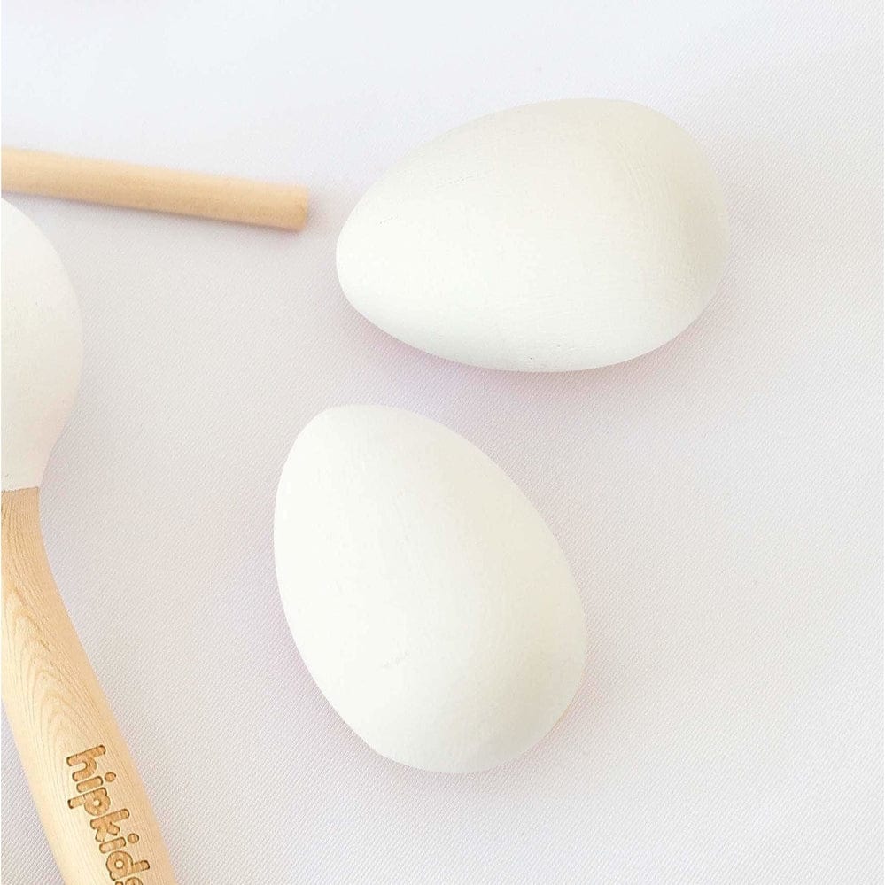 Egg Shakers White