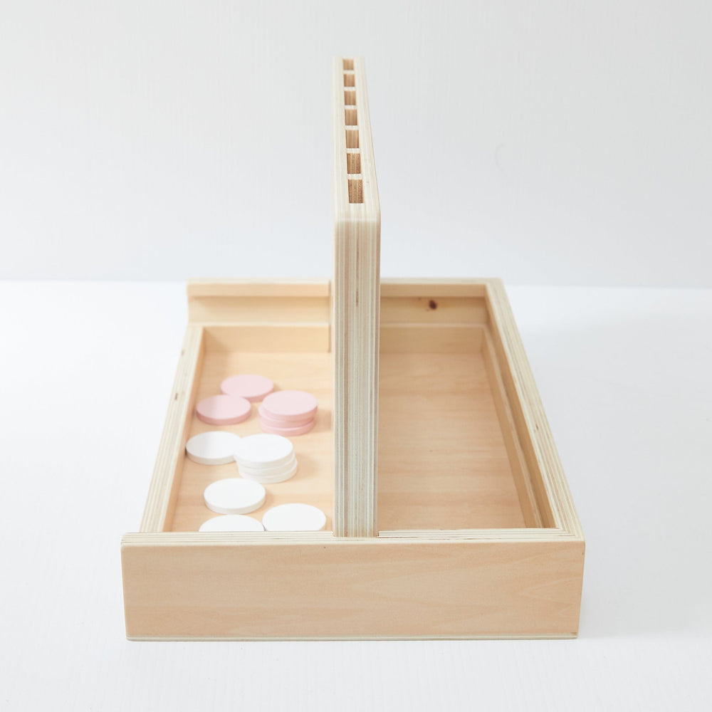 HipKids 4 in a Row White/Pink