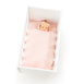 HipKids Doll Bedding - reversible Pink