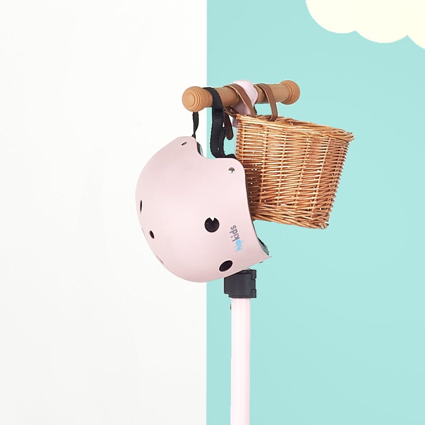 Matt Bike Helmet Blush Pink