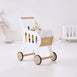 Wooden Toy Shopping Trolley
