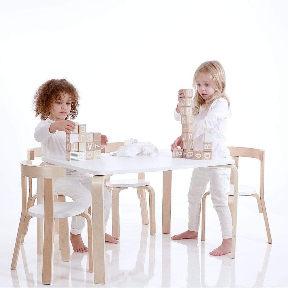 Buy Contemporary Jensen Kids Table & 4 chairs set for Children by ...