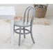 Kids Yves 4 Chairs & Table Set Grey