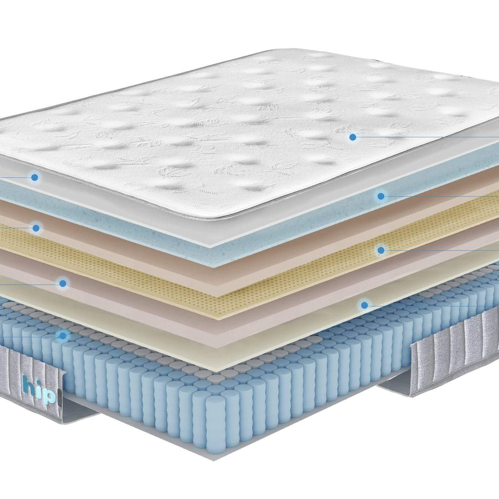 Latex Pocket Spring Foam Mattress 30cm King Single Bed