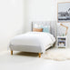 LIBERTY Upholstered Bed Sand Single