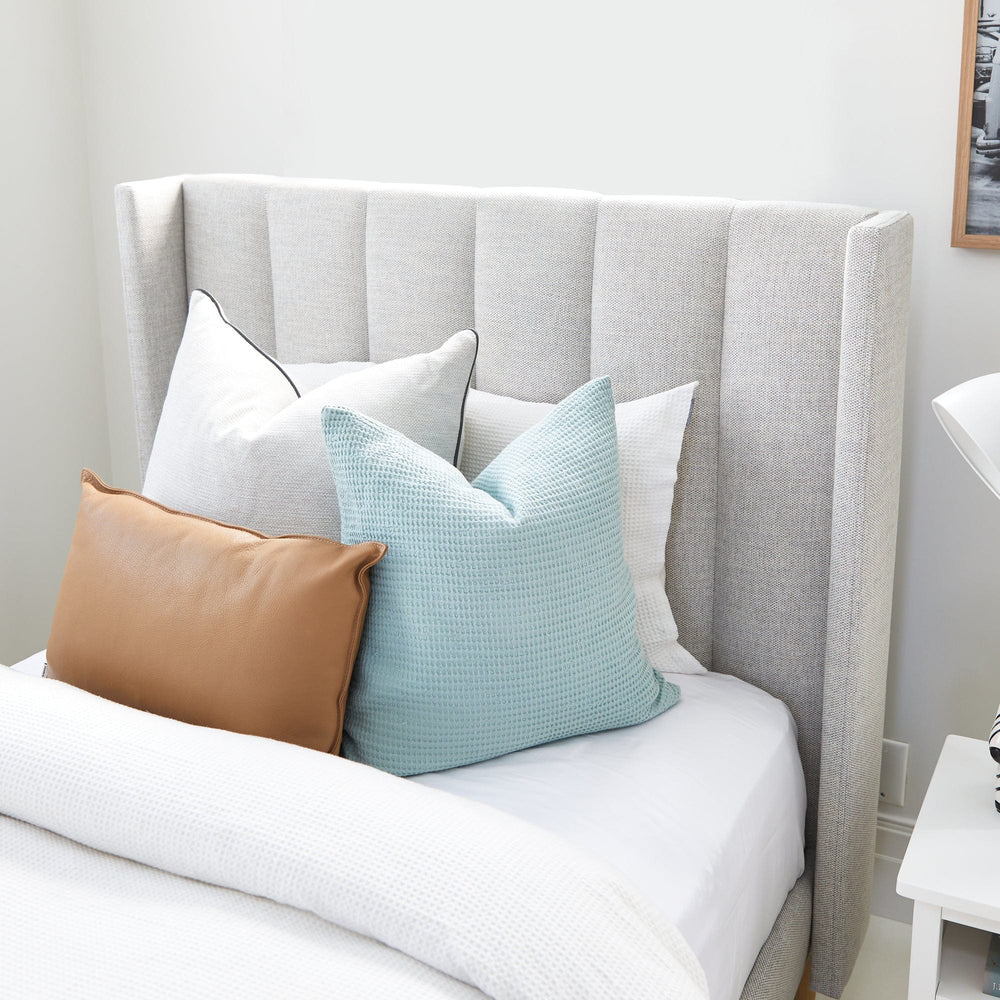 LIBERTY Upholstered Bed Sand Single