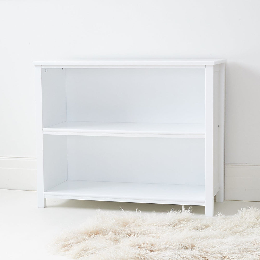 MICAH Low Bookshelf White