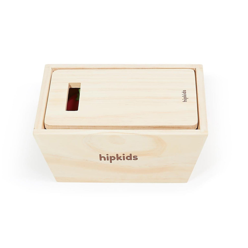 HipKids Play Vegetable Crate Set