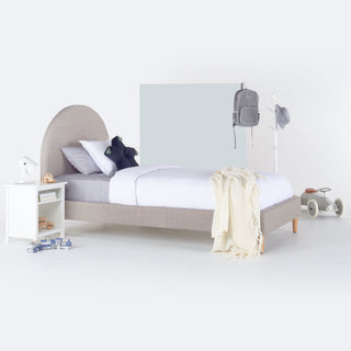 SCOUT Upholstered Bed Storm Grey