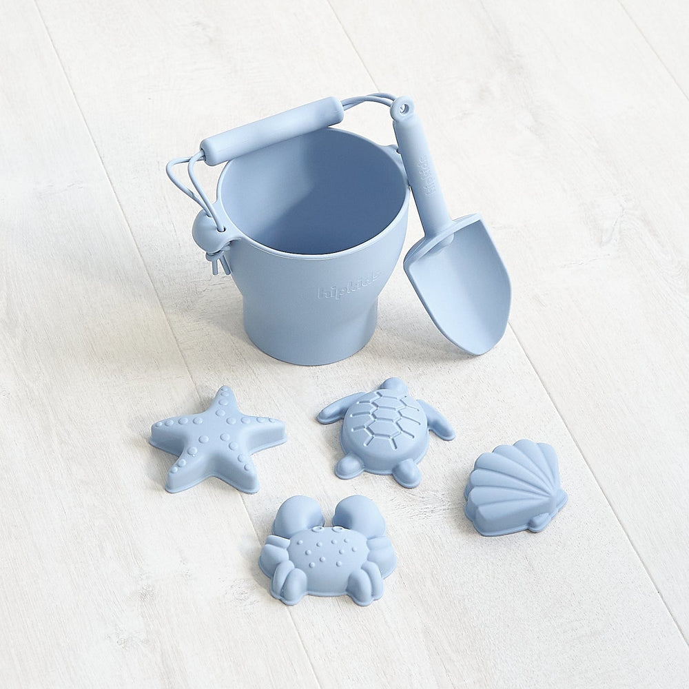 Silicone Sand Play Set Blue