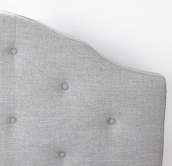 Storm Grey - Linen Fabric Swatch