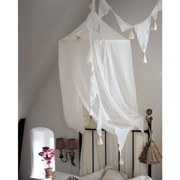 JaBaDaBaDo Bed Canopy White