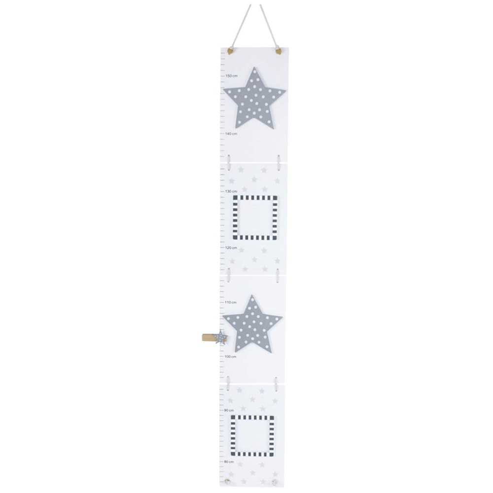 JaBaDaBaDo Growth Chart Star Grey