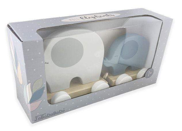 JaBaDaBaDo Pull Along Elephant Grey