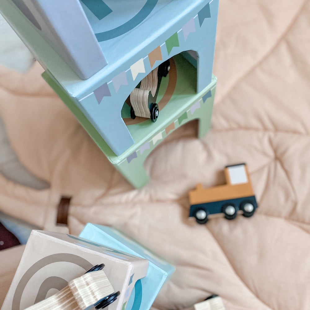 JaBaDaBaDo Stacking Cubes Vehicles 1-5