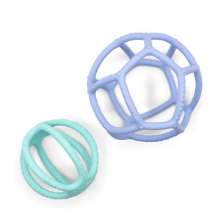 Jellystone 2 Pack Sensory Ball & Fidget Ball Blue/Mint