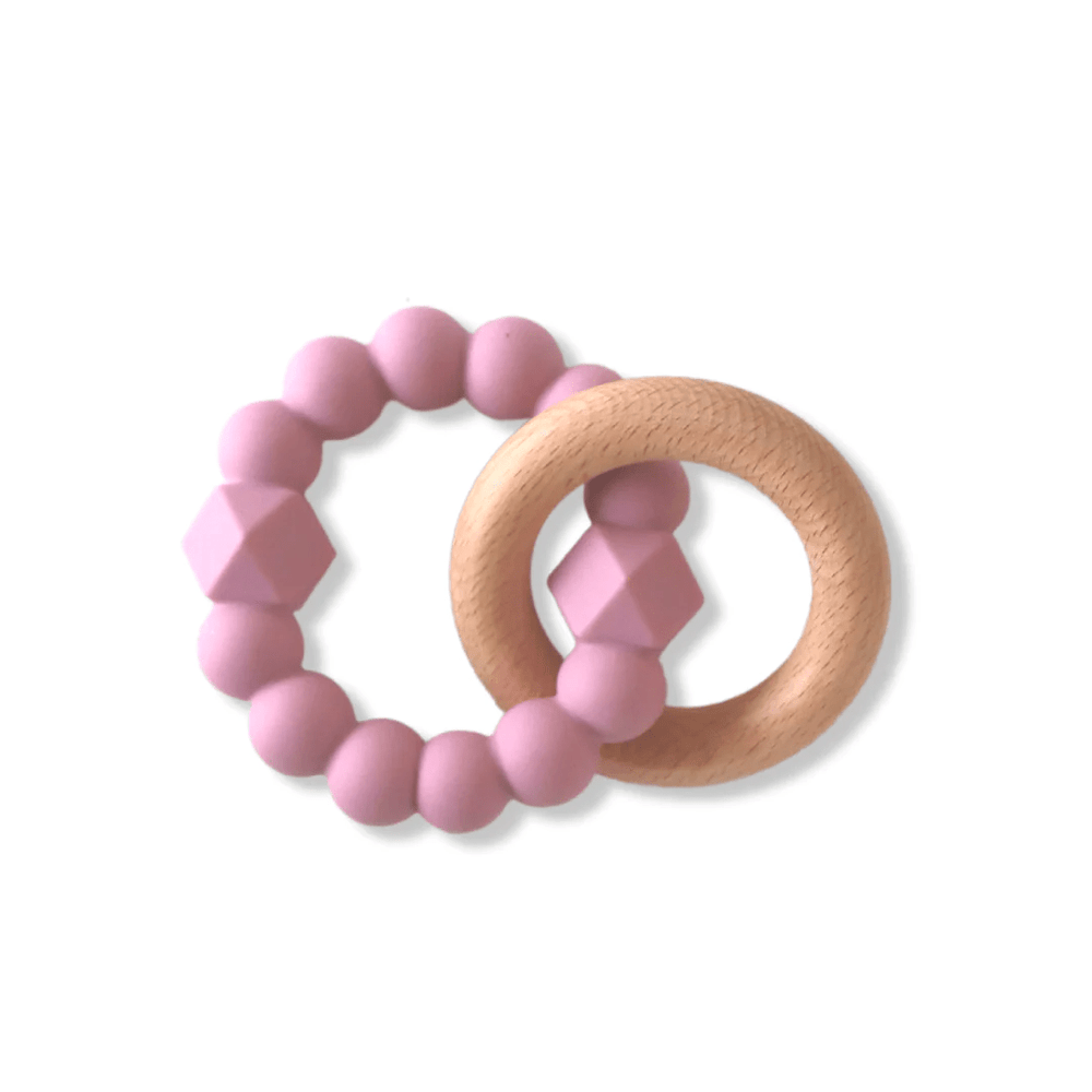 Jellystone Moon Teether Mauve