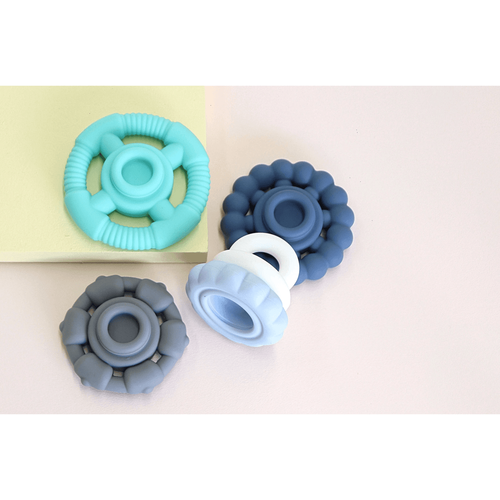 Jellystone Rainbow Stacker Teether Toy Ocean