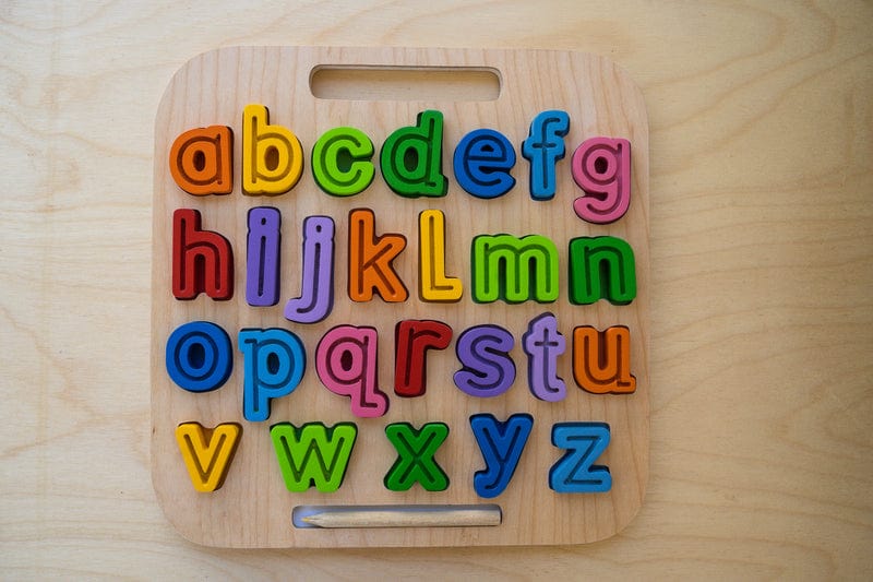 Buy Kiddie Connect - Handcarry Lowercase abc Trace Puzzle | HipKids Online