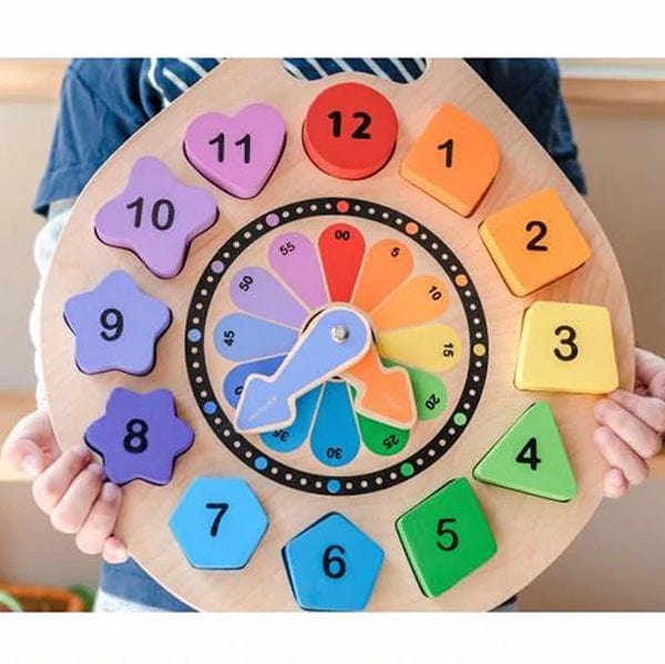 Kiddie Connect - Wooden Clock Puzzle