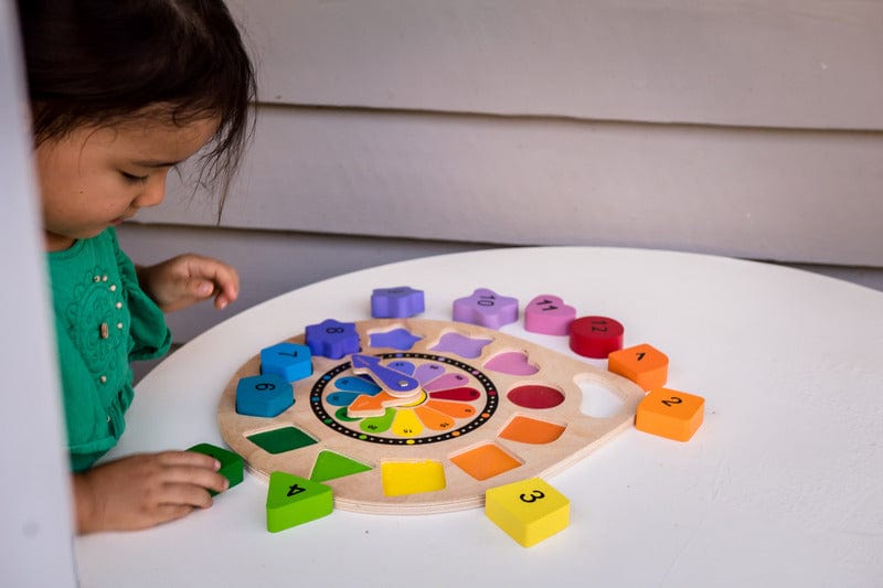 Kiddie Connect - Wooden Clock Puzzle