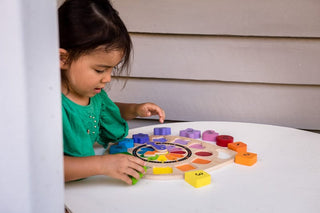 Kiddie Connect - Wooden Clock Puzzle