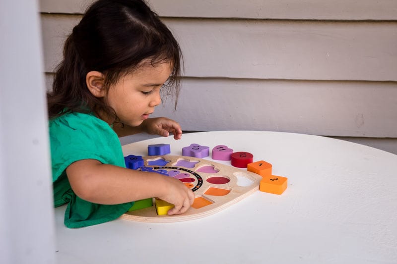 Kiddie Connect - Wooden Clock Puzzle