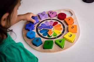 Kiddie Connect - Wooden Clock Puzzle