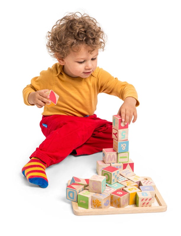 Petilou ABC Wooden Blocks