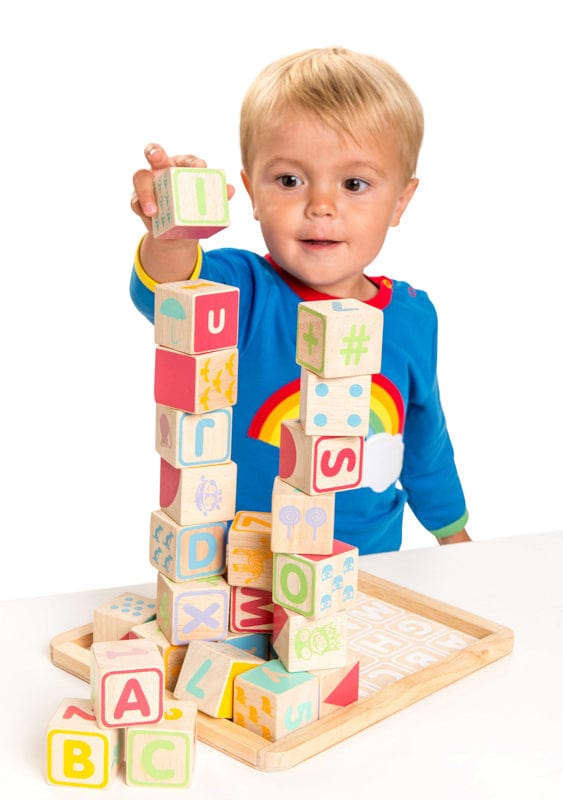 Petilou ABC Wooden Blocks
