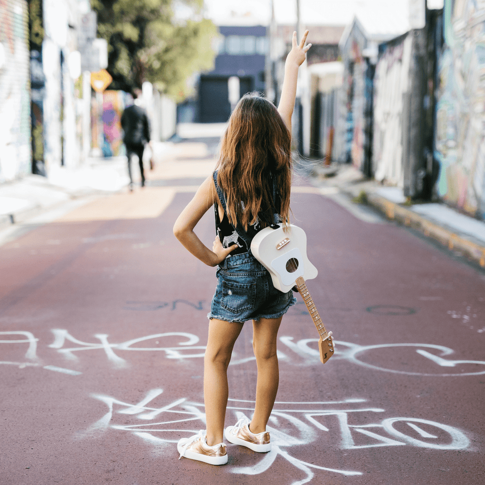 Loog Mini Guitar White