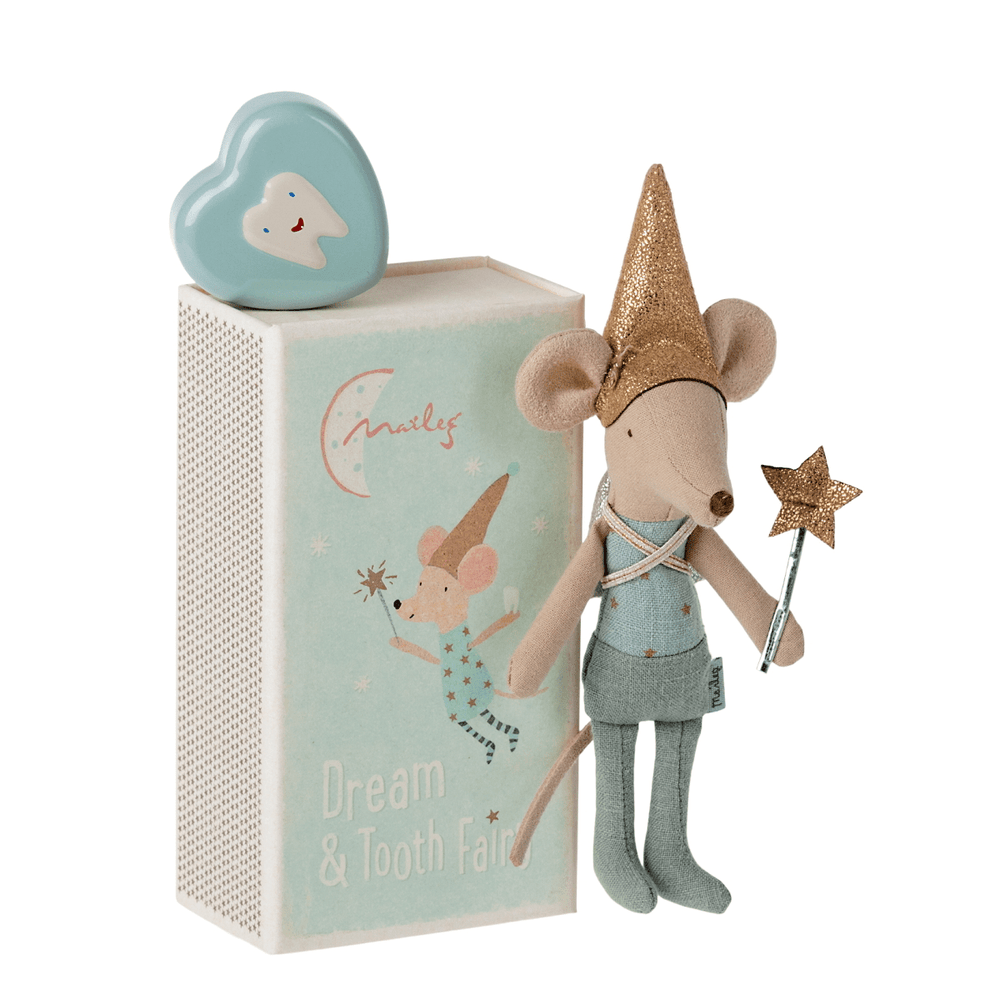 Maileg - Tooth Fairy Brother Mouse in Box