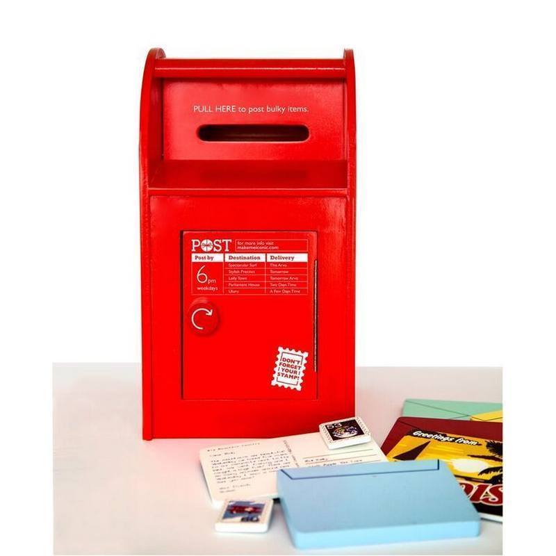 Iconic Toy Post Box by Make Me Iconic-