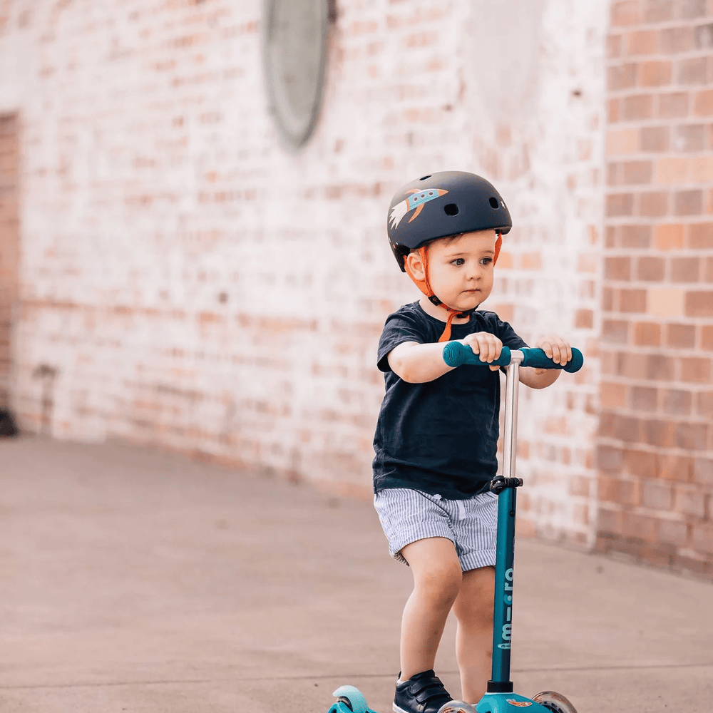 Mini Micro Deluxe Scooters Aqua Blue