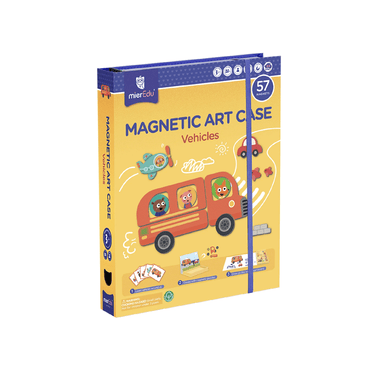 Mieredu Magnetic Art Case Vehicles