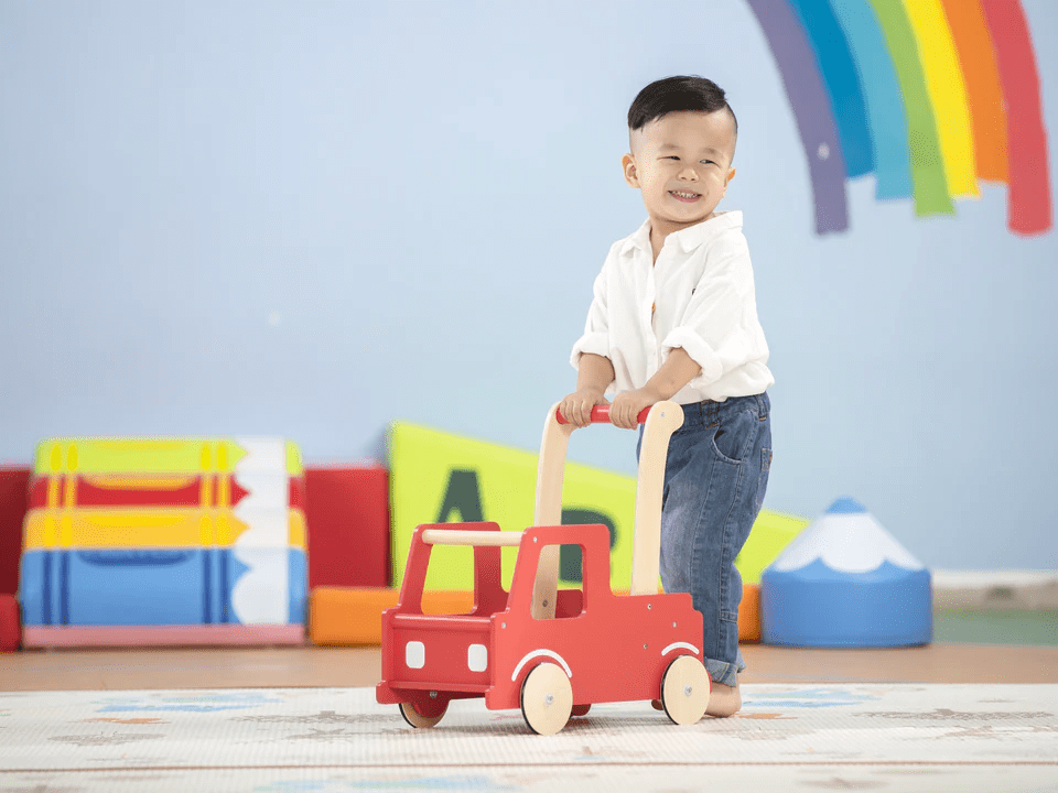 Moover Line Red Truck Walker